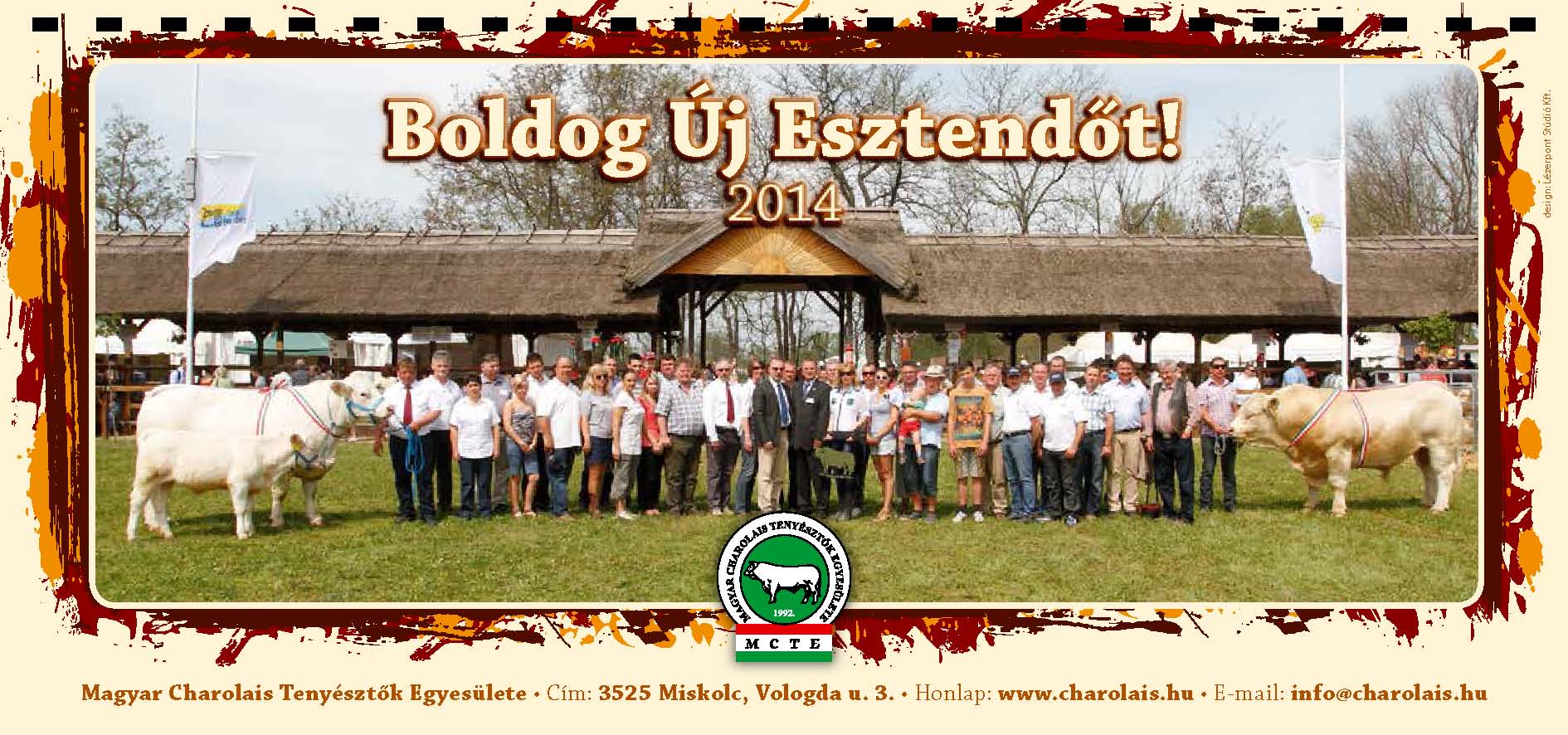 Charolais Asztali naptar 2014 Page 01